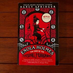 Signed Enola Holmes - The Case of the Missing Marquess (See Photos/Description)